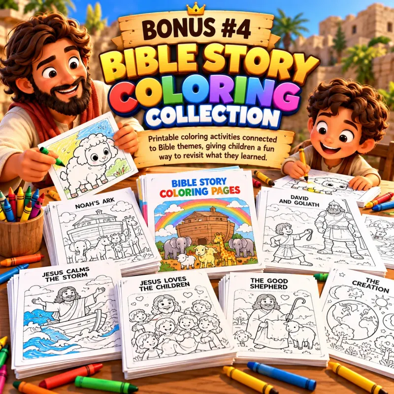 Bible Story Coloring Collection